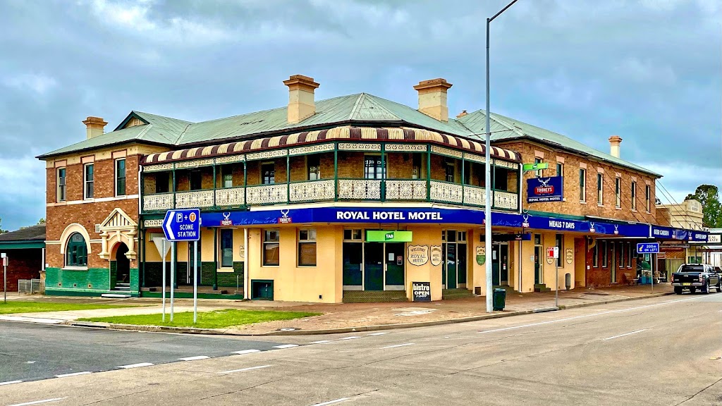 Royal Hotel Motel | 119 Kelly St, Scone NSW 2337, Australia | Phone: (02) 6545 1722