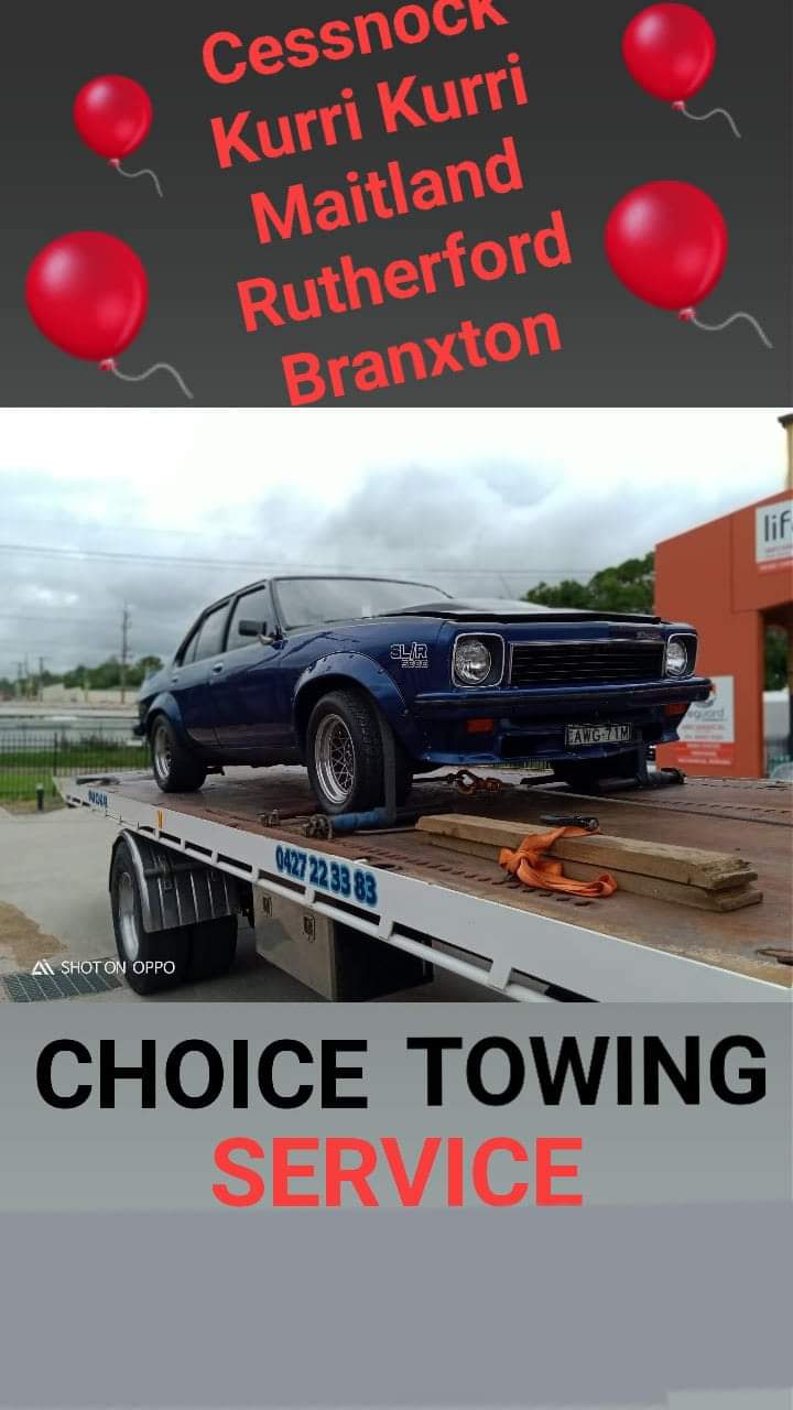 CHOICE TOWING SERVICE (CESSNOCK.KURRI KURRI) | 269 Vincent St, Cessnock NSW 2325, Australia | Phone: 0427 223 383