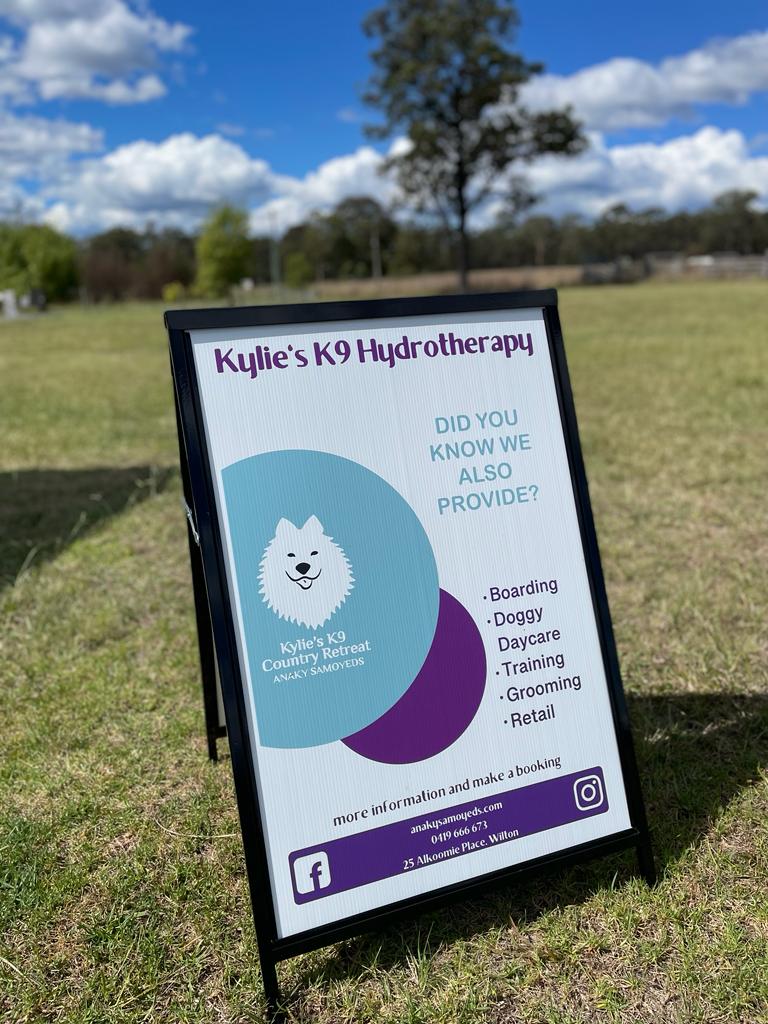 Kylies K9 Hydrotherapy | 25 Alkoomie Pl, Wilton NSW 2571, Australia | Phone: 0419 666 673