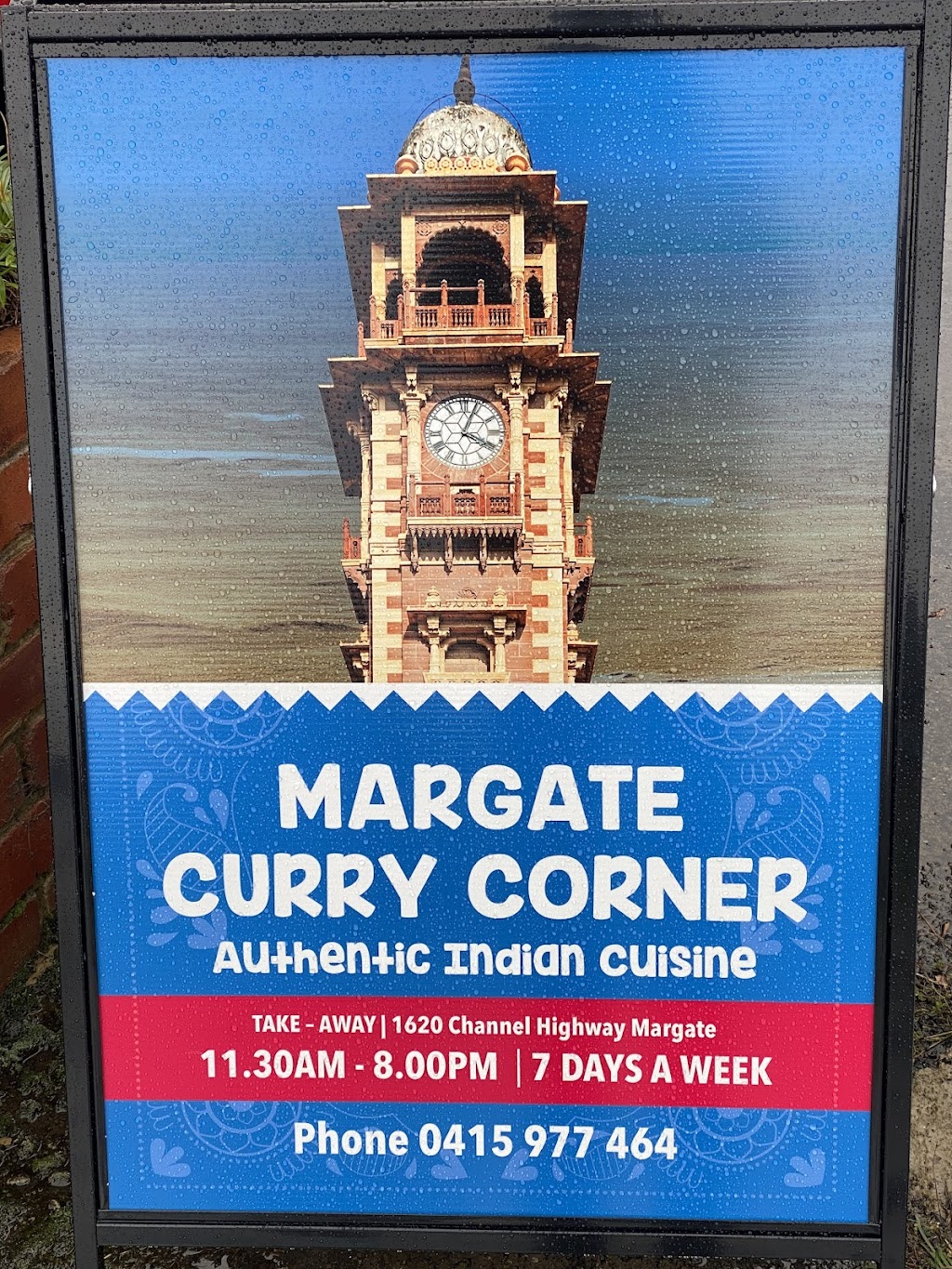 Margate Curry Corner | meal takeaway | 1640 Channel Hwy, Margate TAS 7054, Australia | 0415977464 OR +61 415 977 464