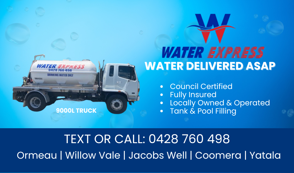 Water Express | Sunnyside La, Willow Vale QLD 4209, Australia | Phone: 0428 760 498