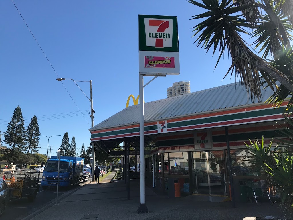 7-Eleven Burleigh Heads | convenience store | Fifth Avenue &, Gold Coast Hwy, Burleigh Heads QLD 4220, Australia | 0755351296 OR +61 7 5535 1296