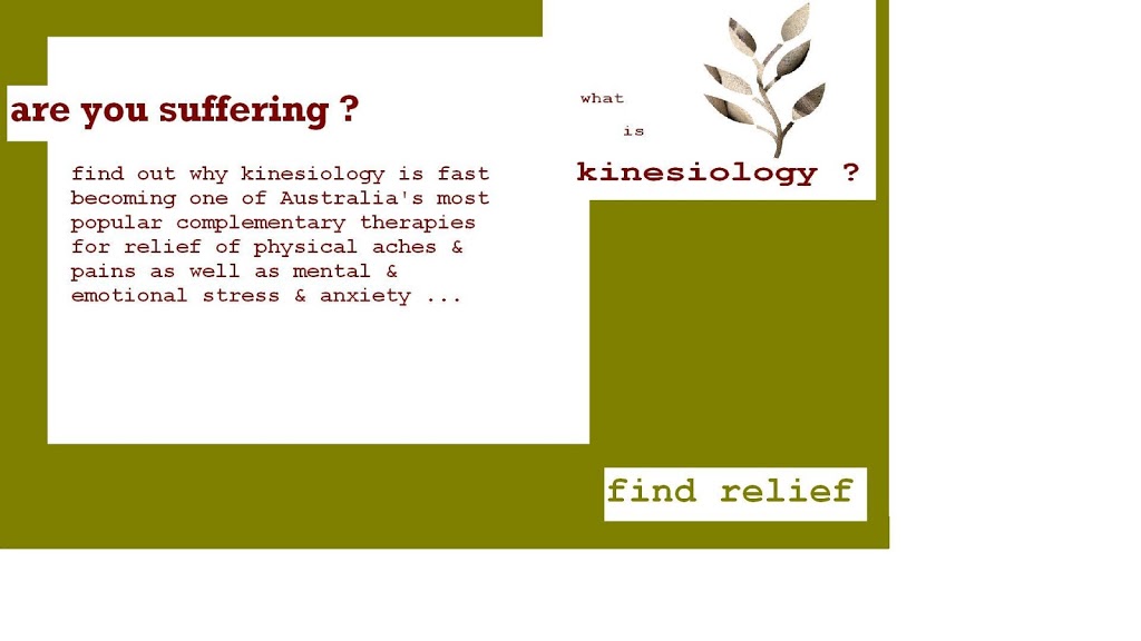 what is kiniesiology? | health | 87 Hyde St, Bellingen NSW 2454, Australia | 0449639129 OR +61 449 639 129