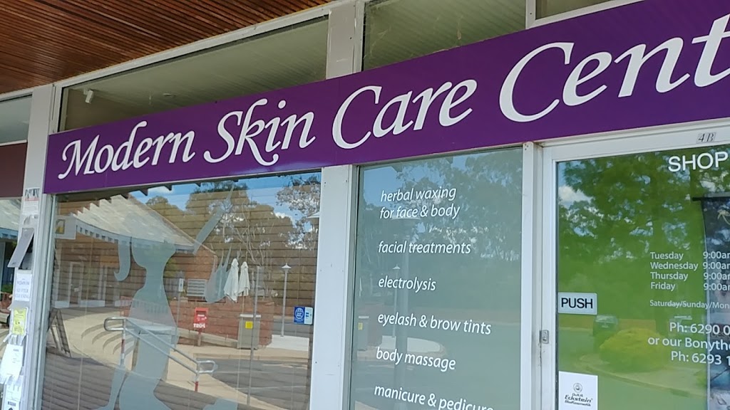 Modern Skin Care Centre | hair care | 8 Torrens Pl, Torrens ACT 2607, Australia | 0262900050 OR +61 2 6290 0050