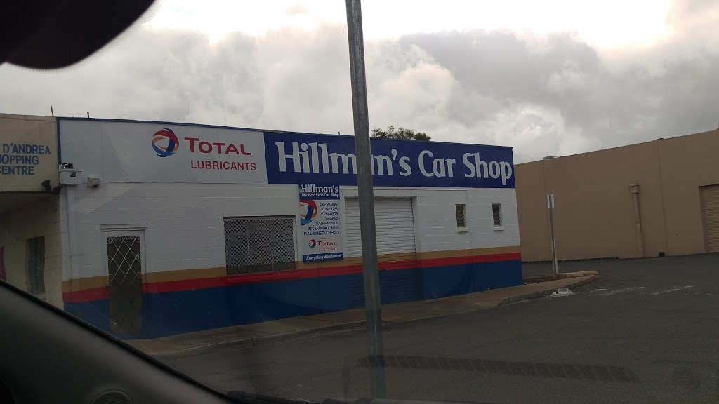 Hillmans Car Shop | car repair | 1/110 Philip Hwy, Elizabeth South SA 5112, Australia | 0882555755 OR +61 8 8255 5755