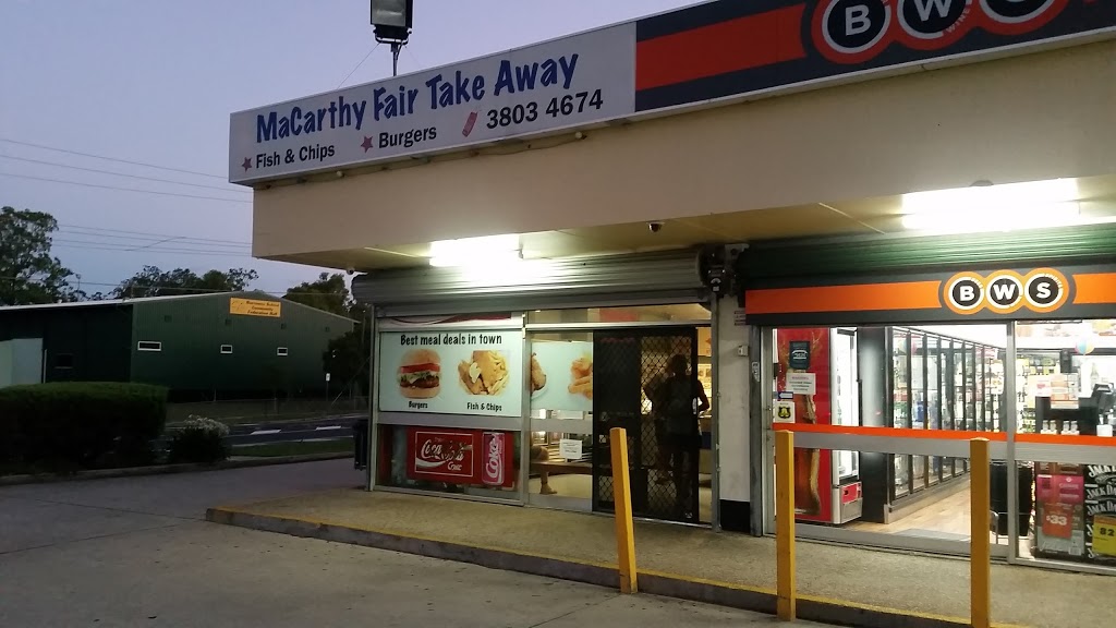 Macarthy Fair Take Away | atm | 59 Macarthy Rd, Marsden QLD 4132, Australia | 0738034674 OR +61 7 3803 4674