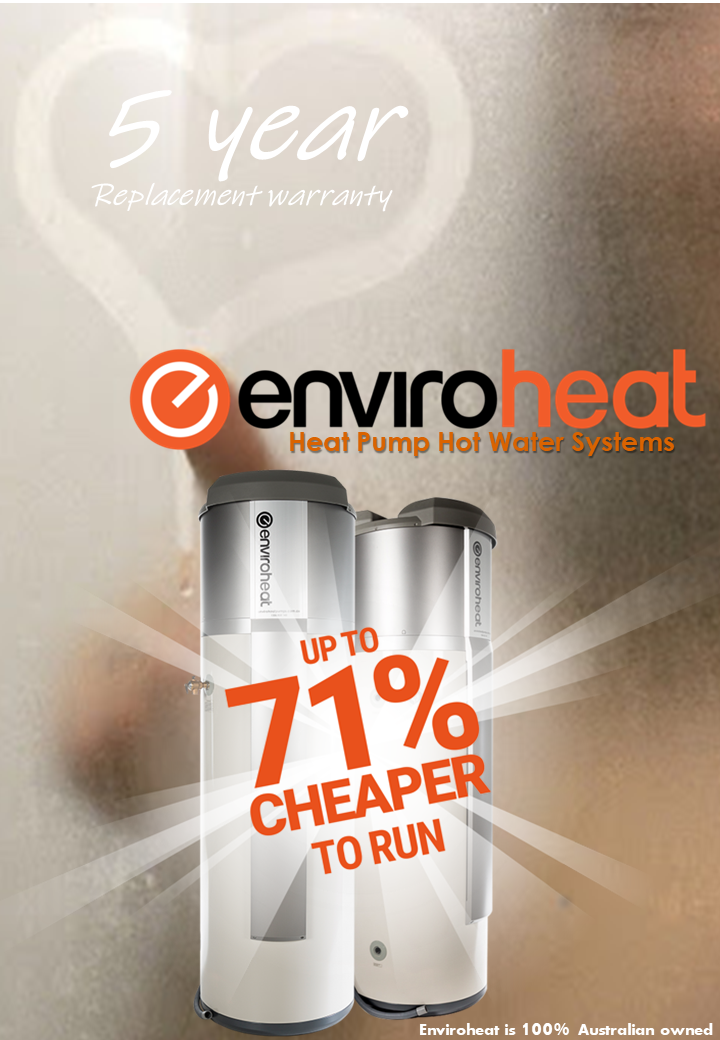 Enviroheat Hot Water Queenland | 2/10-12 Cerium St, Narangba QLD 4504, Australia | Phone: 1300 728 122