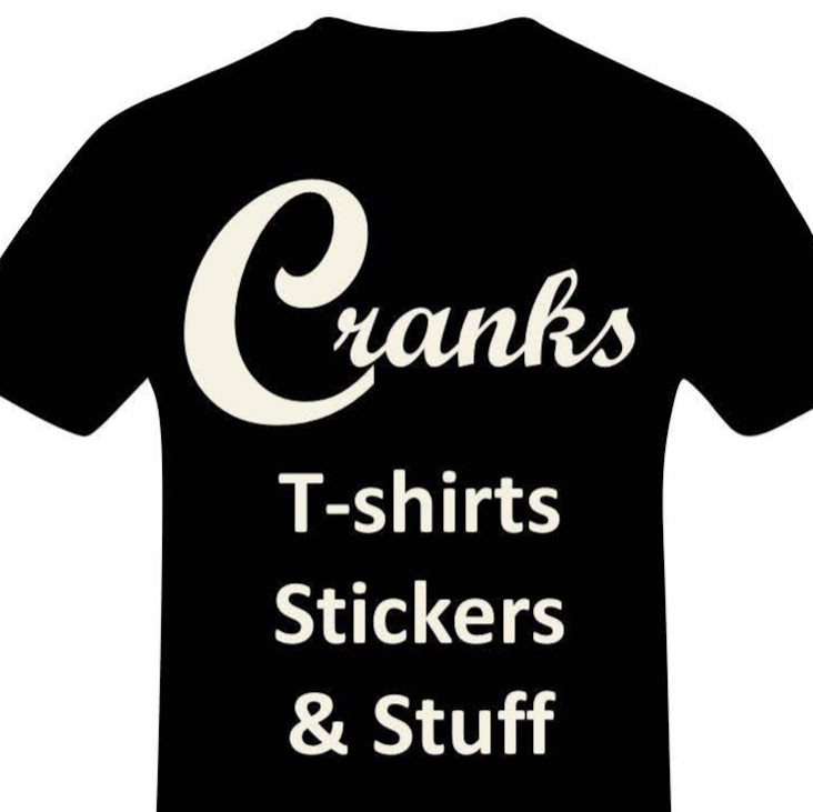 Cranks t-shirts, stickers & Stuff | clothing store | Davies Street, Nyora VIC 3987, Australia