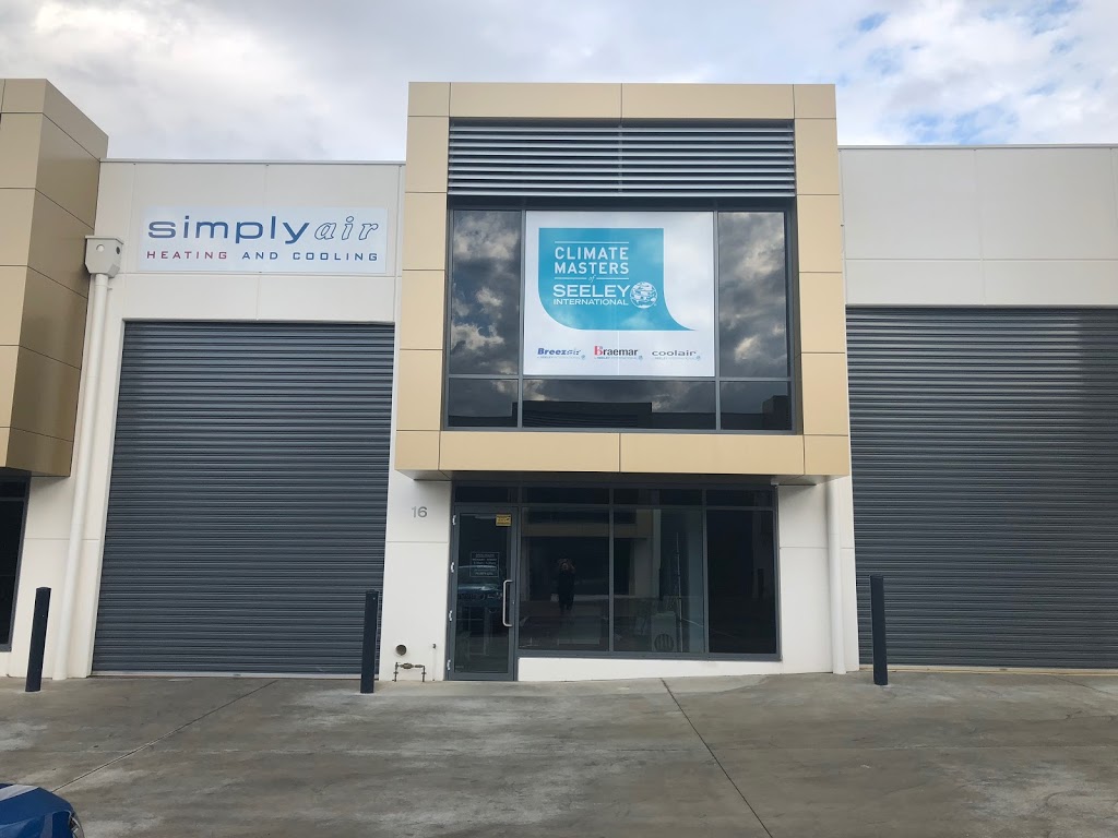 Simplyair Heating And Cooling | home goods store | 16/573 Burwood Hwy, Knoxfield VIC 3180, Australia | 0398792255 OR +61 3 9879 2255