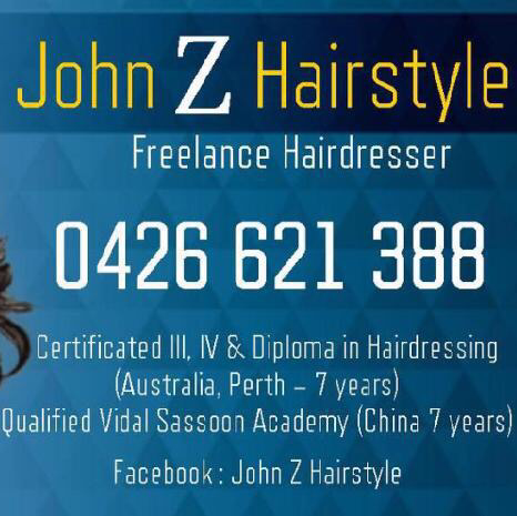 John Z Hairstyle | hair care | 106 Captiva Approach, Butler WA 6036, Australia | 0426621388 OR +61 426 621 388