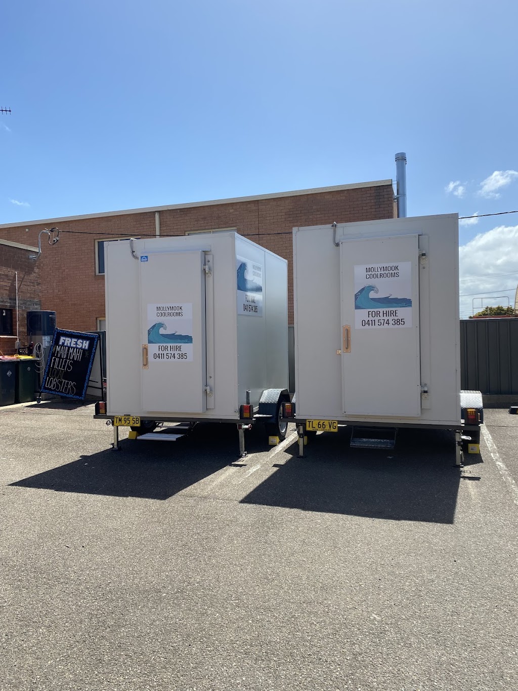 Mollymook Coolrooms | 166 Hector McWilliam Dr, Tuross Head NSW 2537, Australia | Phone: 0411 574 385