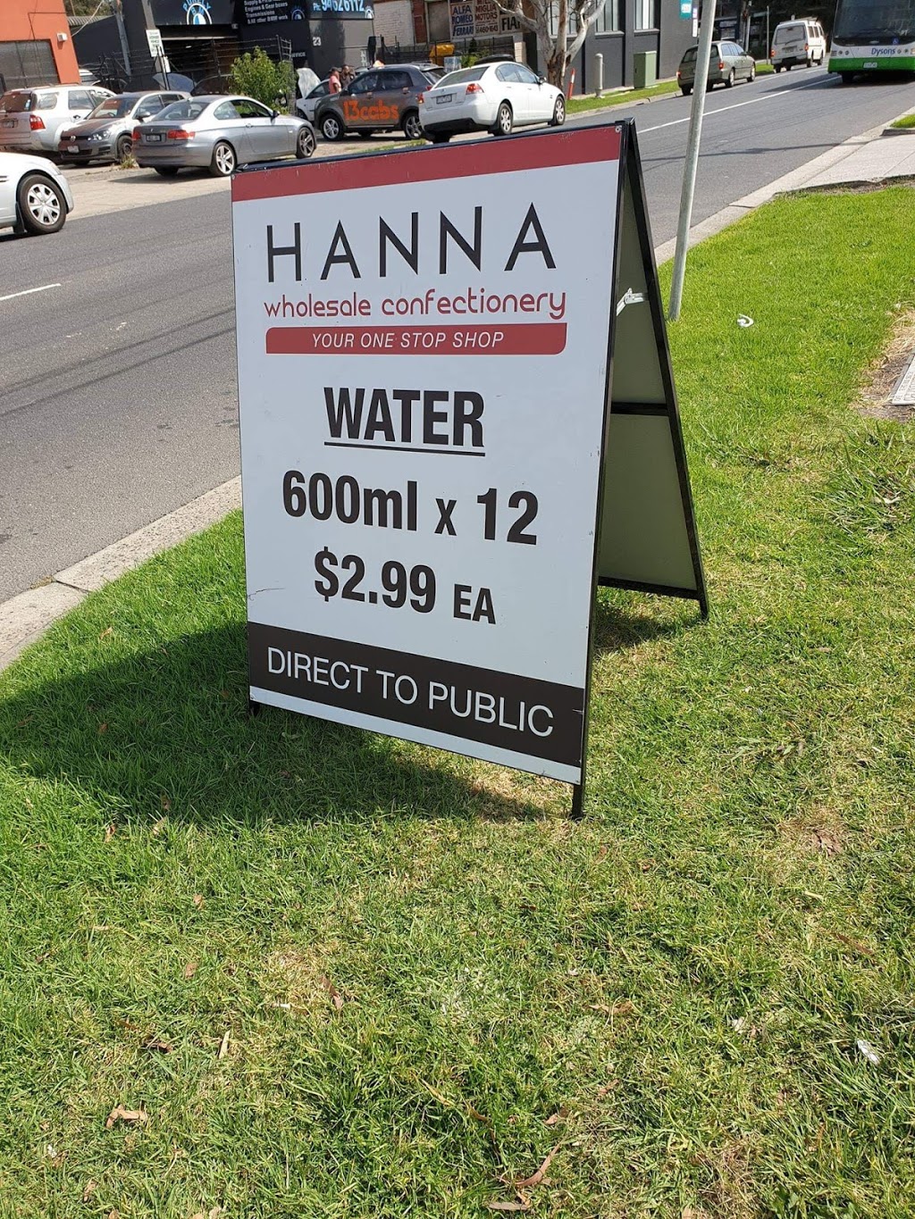 Hanna Wholesale | 110 Newlands Rd, Reservoir VIC 3073, Australia | Phone: (03) 9462 3044