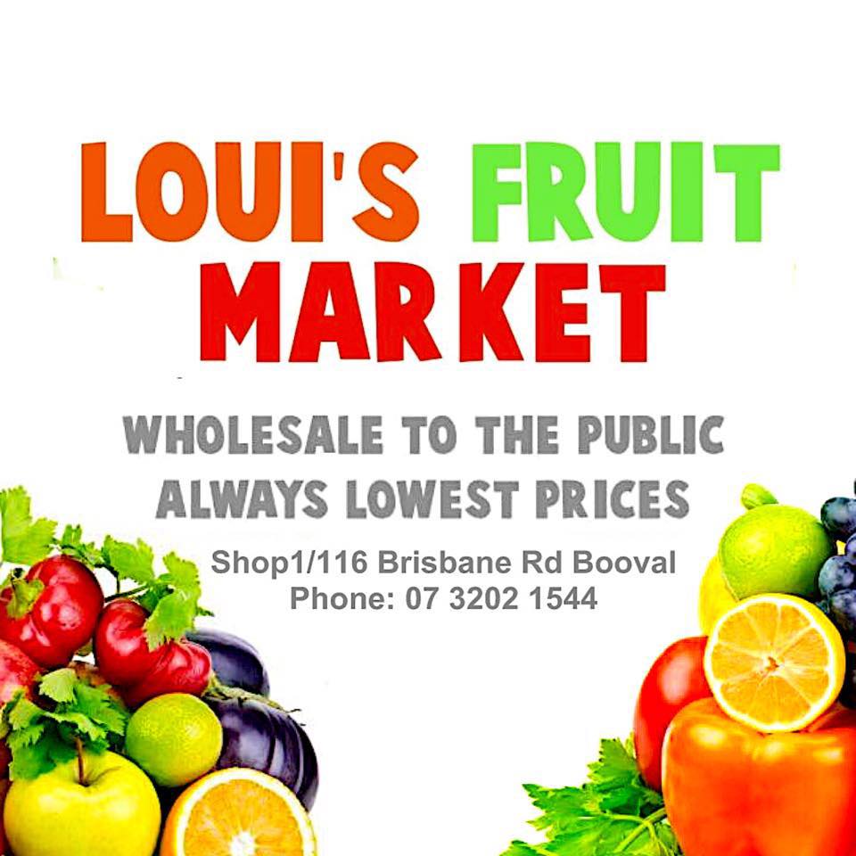 LOUIS FRUIT MARKET | food | 116 Brisbane Rd, Booval QLD 4304, Australia | 0732021544 OR +61 7 3202 1544