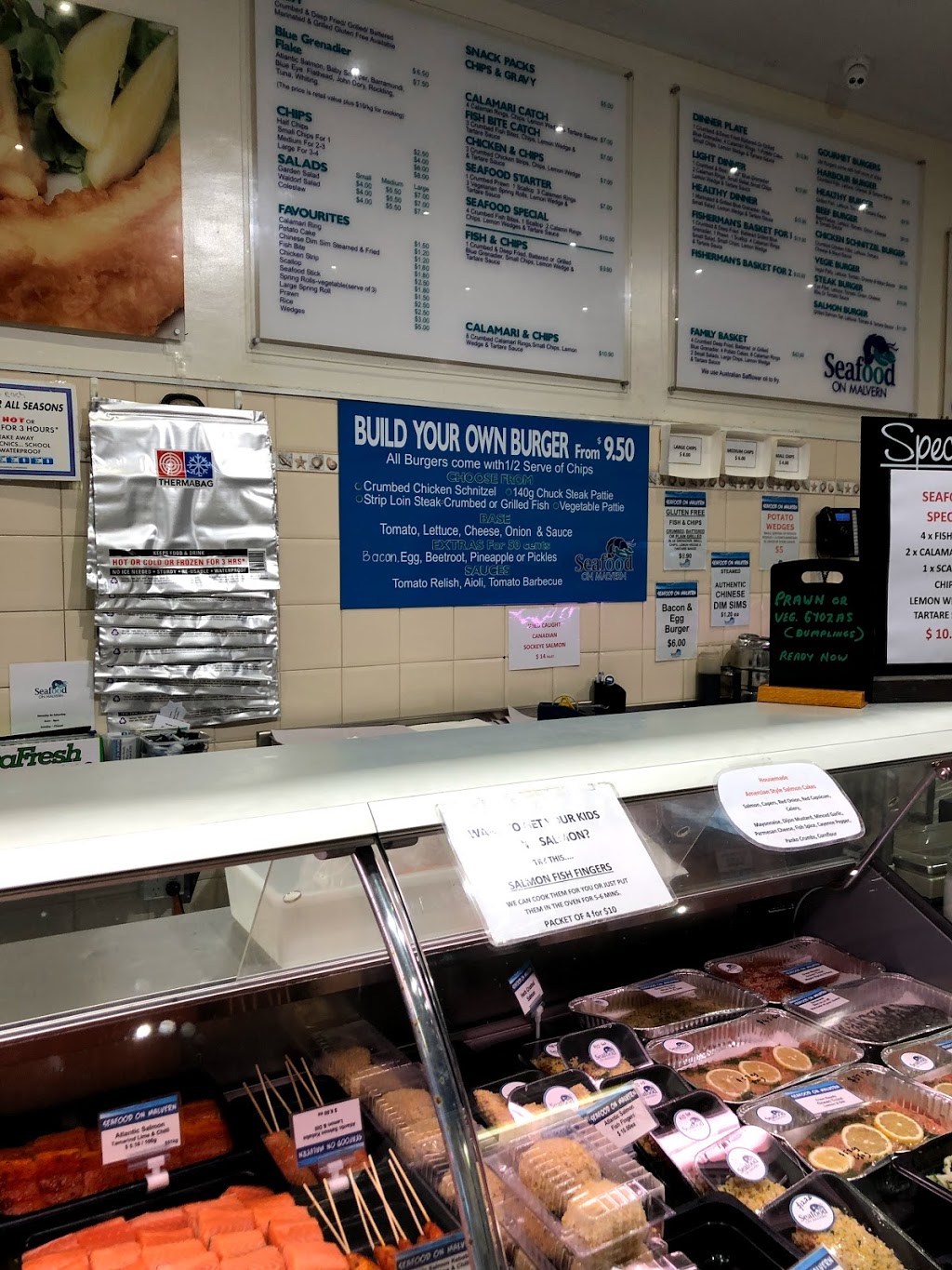 Seafood On Malvern | meal takeaway | 553 Malvern Rd, Toorak VIC 3142, Australia | 0398272132 OR +61 3 9827 2132
