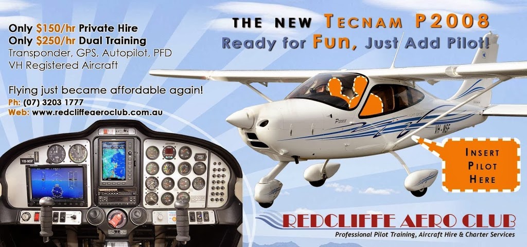 Redcliffe Aero Club | university | Wirraway Dr, Kippa-Ring QLD 4021, Australia | 0732031777 OR +61 7 3203 1777