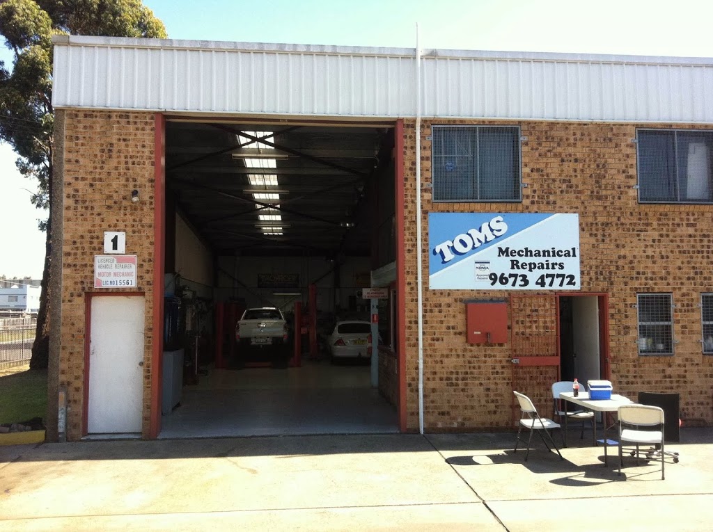 Toms Mechanical Repairs | 1/9 Plasser Cres, St Marys NSW 2760, Australia | Phone: (02) 9673 4772