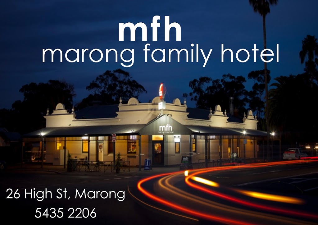 Marong Family Hotel | restaurant | 26 High St, Marong VIC 3515, Australia | 0354352206 OR +61 3 5435 2206
