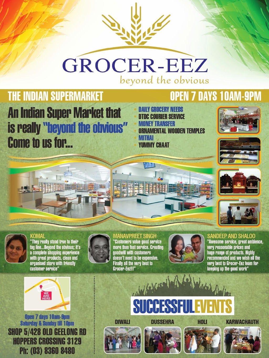 Grocer-Eez | 5/428 Old Geelong Rd, Hoppers Crossing VIC 3029, Australia | Phone: (03) 8360 8480