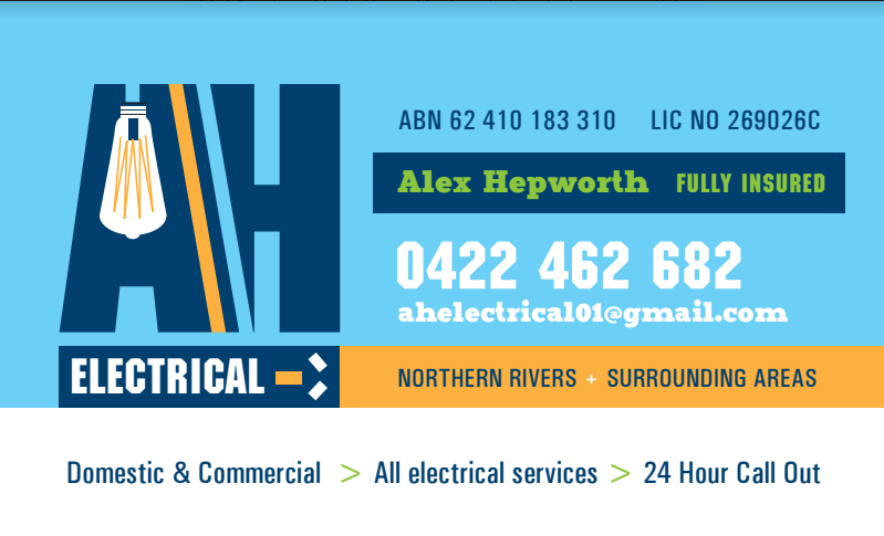 A H Electrical | electrician | 1 Queens Park Ct, Wollongbar NSW 2477, Australia | 0422462682 OR +61 422 462 682