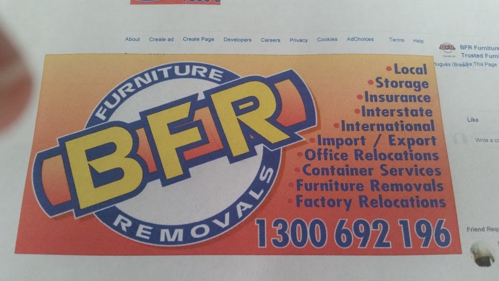 BFR Removals | moving company | 3/20 Regent Cres, Moorebank NSW 2170, Australia | 1300692196 OR +61 1300 692 196