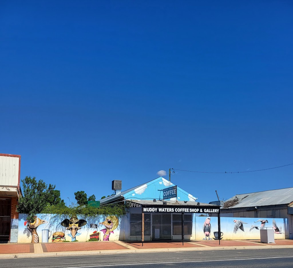 Muddy Waters Coffee Shop and Gallery | 77 Bathurst St, Brewarrina NSW 2839, Australia | Phone: (02) 6839 2714