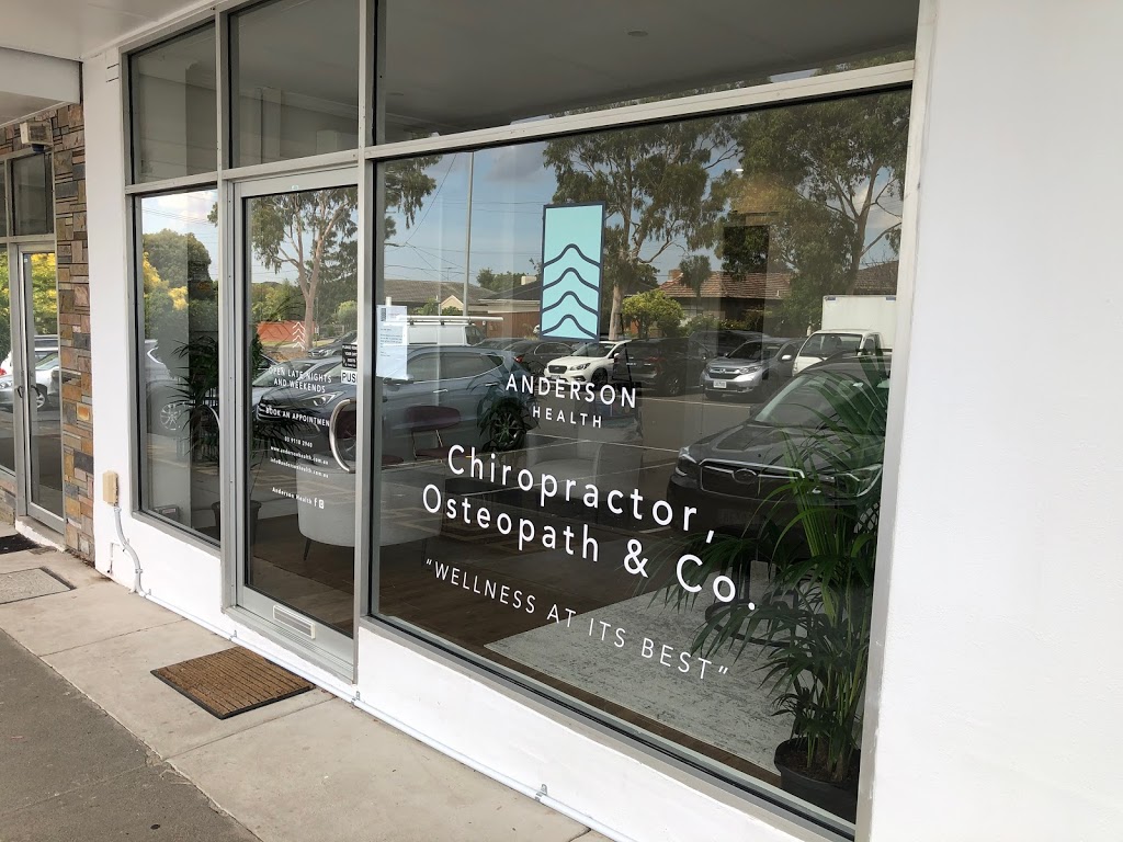 Anderson Health Osteopathy Doncaster | health | 19 Village Ave, Doncaster VIC 3108, Australia | 0391182940 OR +61 3 9118 2940