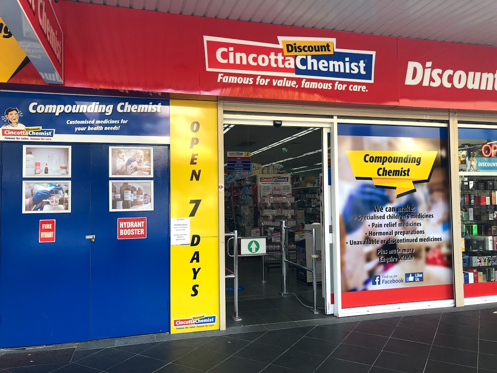 Cincotta Discount Chemist Blacktown (Compounding Chemist) | 67-73 Main St, Blacktown NSW 2148, Australia | Phone: (02) 9622 1937