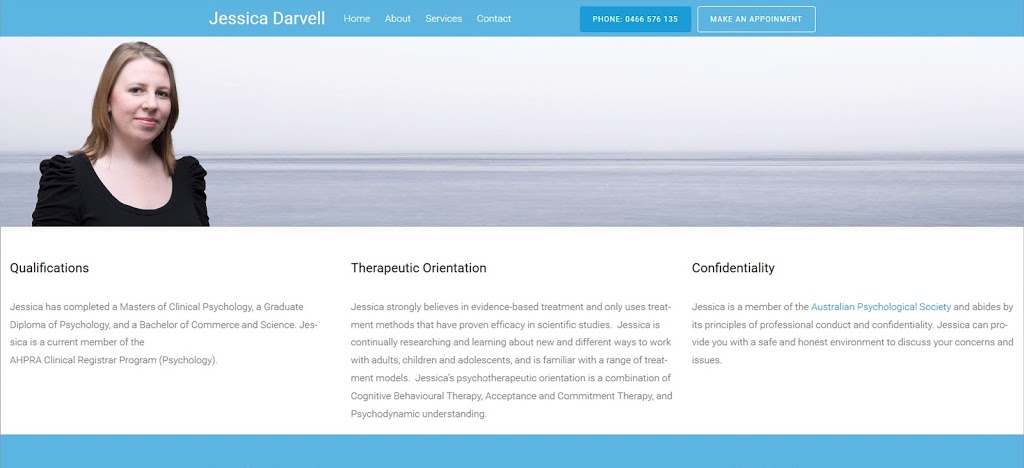 Jessica Darvell - Psychologist | health | 43 Challis St, Newport VIC 3015, Australia | 0466576135 OR +61 466 576 135