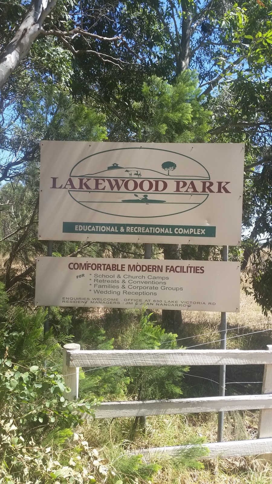 Lakewood Park Camp | lodging | 500 Lake Victoria Rd, Forge Creek VIC 3875, Australia | 0359681739 OR +61 3 5968 1739