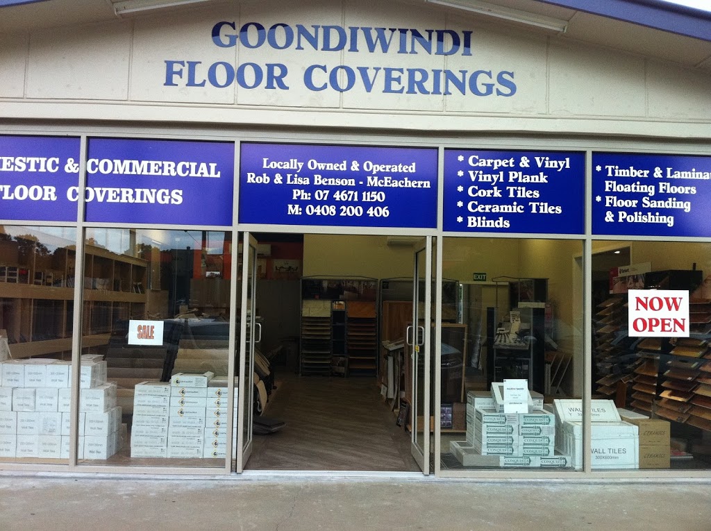 Goondiwindi Floorcoverings | home goods store | 3 Herbert St, Goondiwindi QLD 4390, Australia | 0746711150 OR +61 7 4671 1150