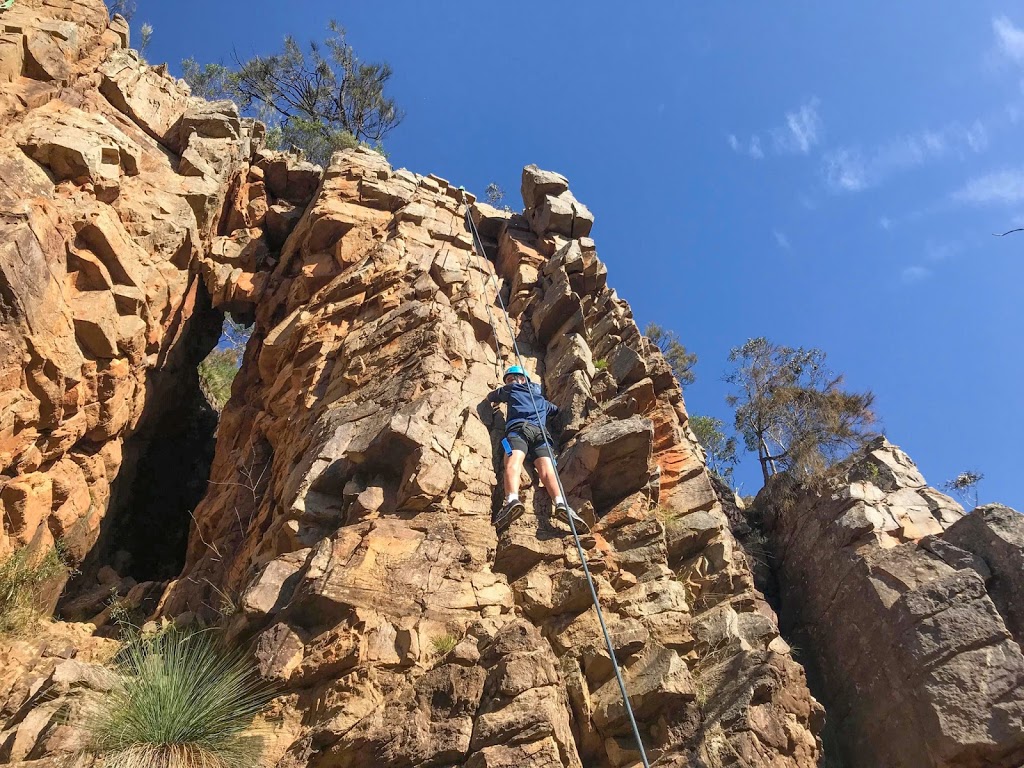 Earth Adventures Morialta Rock Climb and Abseil Tour | Climbers Track, Woodforde SA 5072, Australia | Phone: (08) 8165 2024