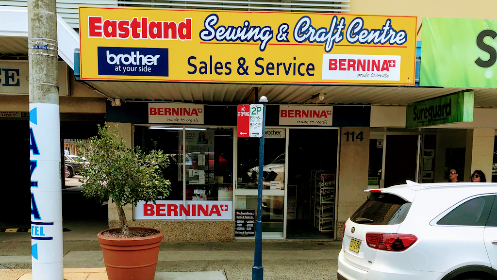 Eastland Sewing Centre | store | 114 Keen St, Lismore NSW 2480, Australia | 0266217736 OR +61 2 6621 7736