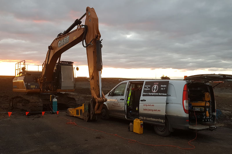 NVG Heavy Equipment Services | car repair | 25 McPherson St, Maddingley VIC 3340, Australia | 0481088800 OR +61 481 088 800