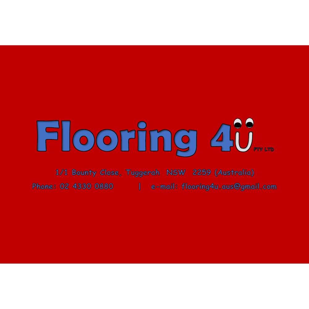 Flooring 4U Pty Ltd | home goods store | 1/1 Bounty Cl, Tuggerah NSW 2259, Australia | 0243300880 OR +61 2 4330 0880
