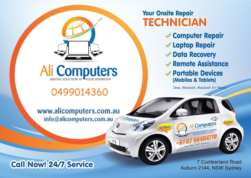 Ali Computers | electronics store | 5/115 Best Rd, Seven Hills NSW 2147, Australia | 0296823355 OR +61 2 9682 3355