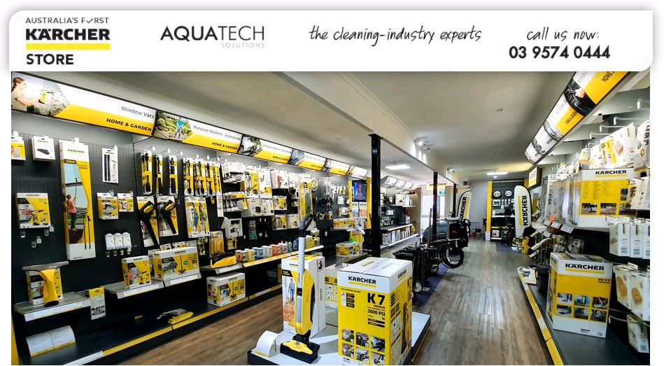 Karcher Store Aquatech | 2/891 Princes Hwy, Springvale VIC 3171, Australia | Phone: (03) 9574 0444