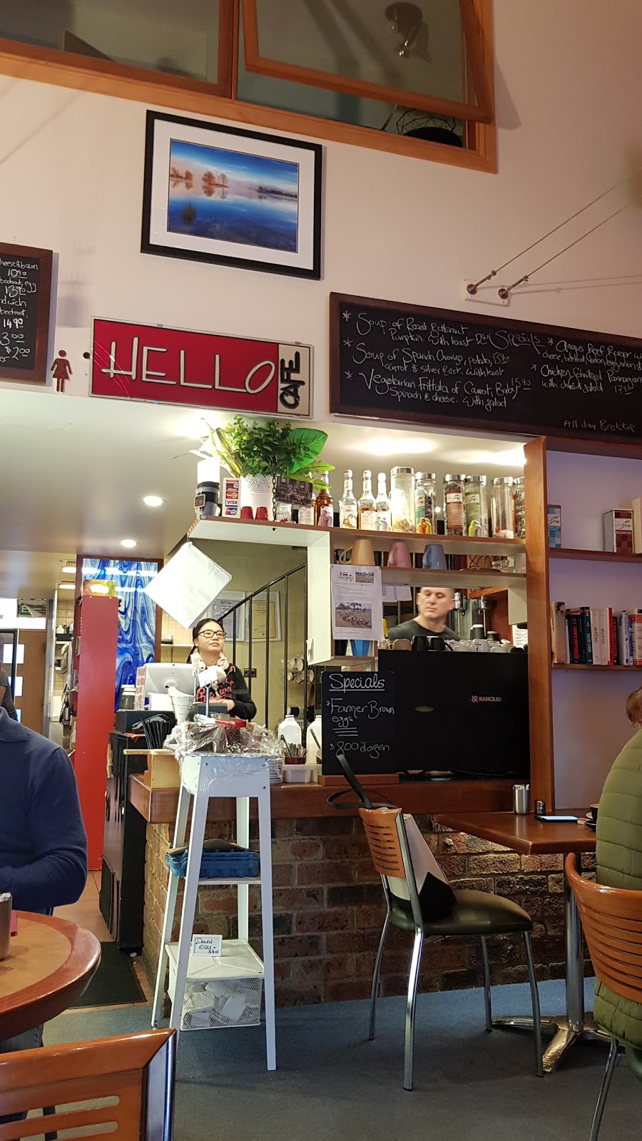 Hello Cafe | cafe | 14-20 Blamey Pl, Campbell ACT 2612, Australia | 0262474356 OR +61 2 6247 4356