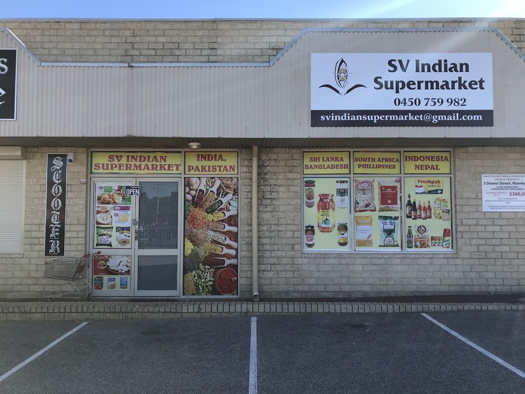SV INDIAN Supermarket | store | 8/3 Dower St, Mandurah WA 6210, Australia | 0450759982 OR +61 450 759 982