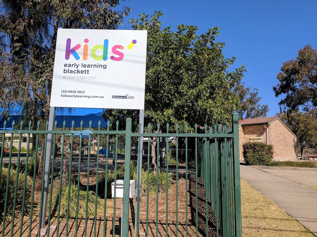 Kids Early Learning Blackett | 25 Boldrewood Rd, Blackett NSW 2770, Australia | Phone: (02) 9628 3812