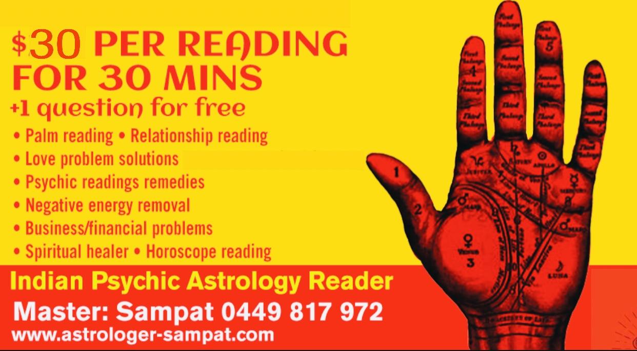 Astrologer & love/horoscope Reading Psychic & spiritual healing | 419 Sydney Rd, Coburg VIC 3058, Australia | Phone: 0449 817 972