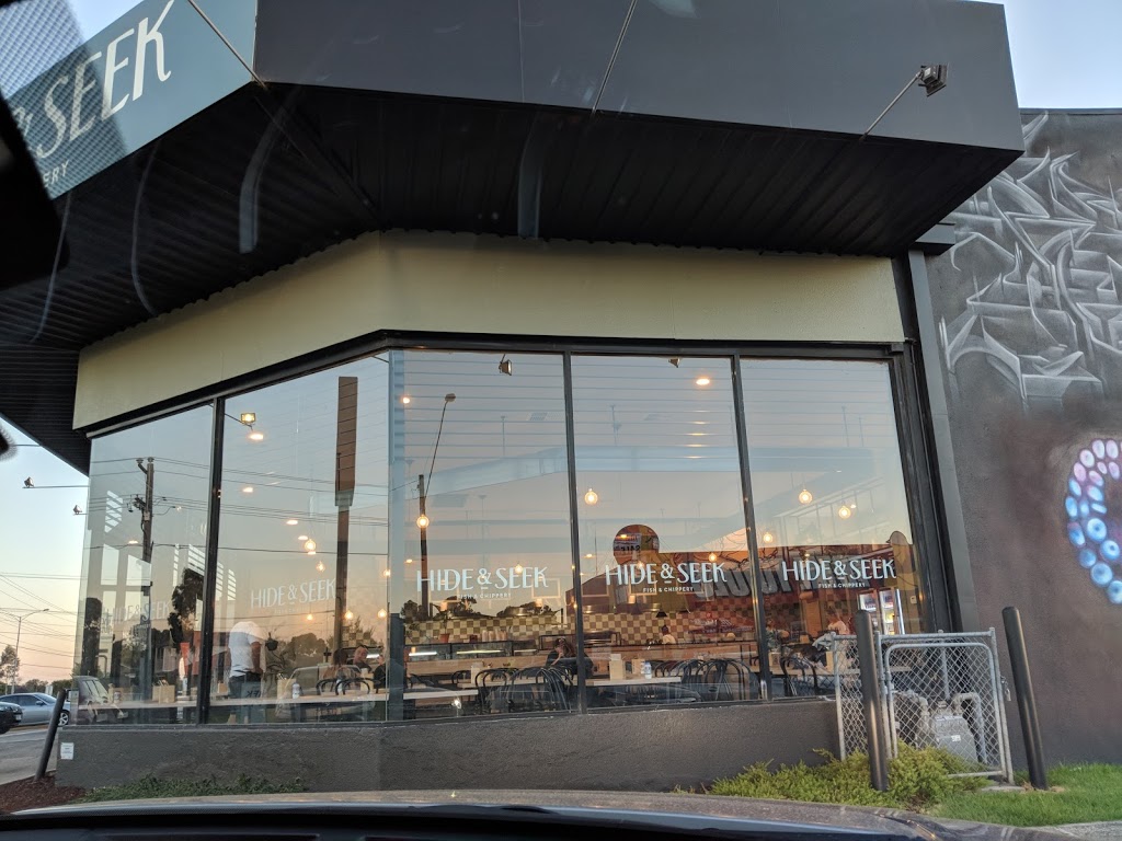 Hide and Seek Fish and Chippery | meal takeaway | 1/149 Mickleham Rd, Tullamarine VIC 3043, Australia | 0393380773 OR +61 3 9338 0773