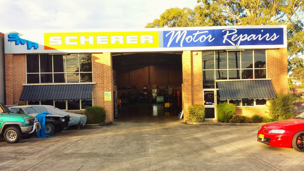 Scherer Motor Repairs Pty Ltd | car repair | 16 Ironbark Ave, Camden NSW 2570, Australia | 0246558465 OR +61 2 4655 8465