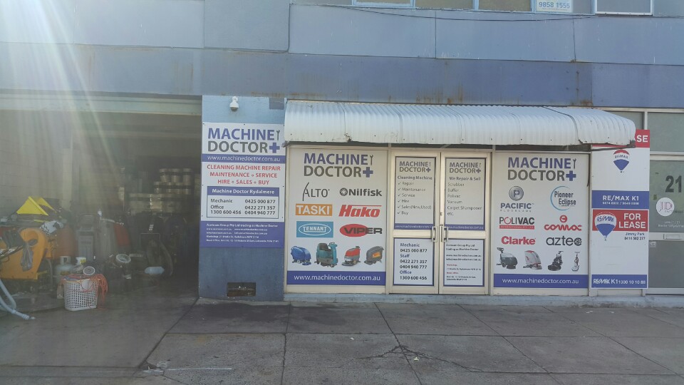 MACHINE DOCTOR | 21 Brodie St, Rydalmere NSW 2116, Australia | Phone: 0422 271 357