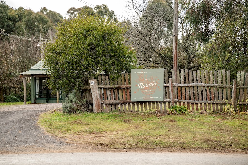 Fiorinis Osteria Italiana | 816 Canobolas Rd, Canobolas NSW 2800, Australia | Phone: (02) 6365 3863
