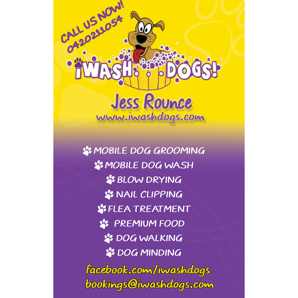 iWash . . . Dogs! | 4 Amadeus St, Elanora QLD 4221, Australia | Phone: 0420 211 054