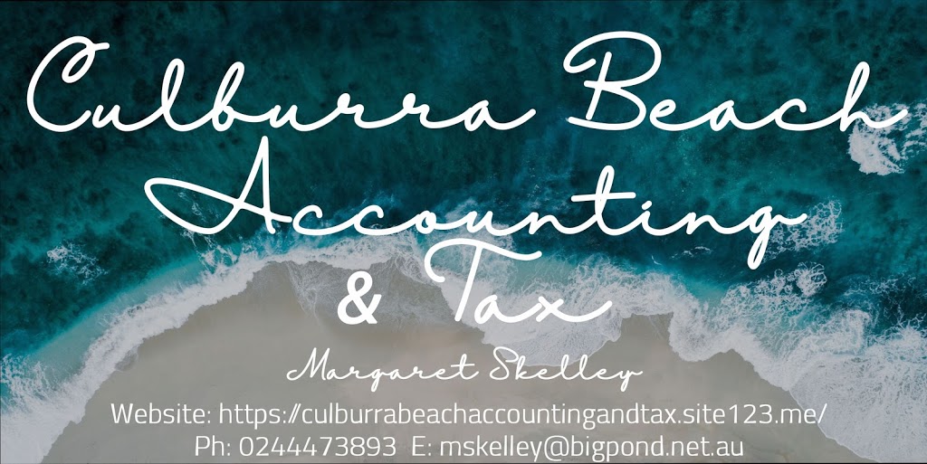 Culburra Beach Accounting and Tax | 4 Fairlight Way, Culburra Beach NSW 2540, Australia | Phone: (02) 4447 3893