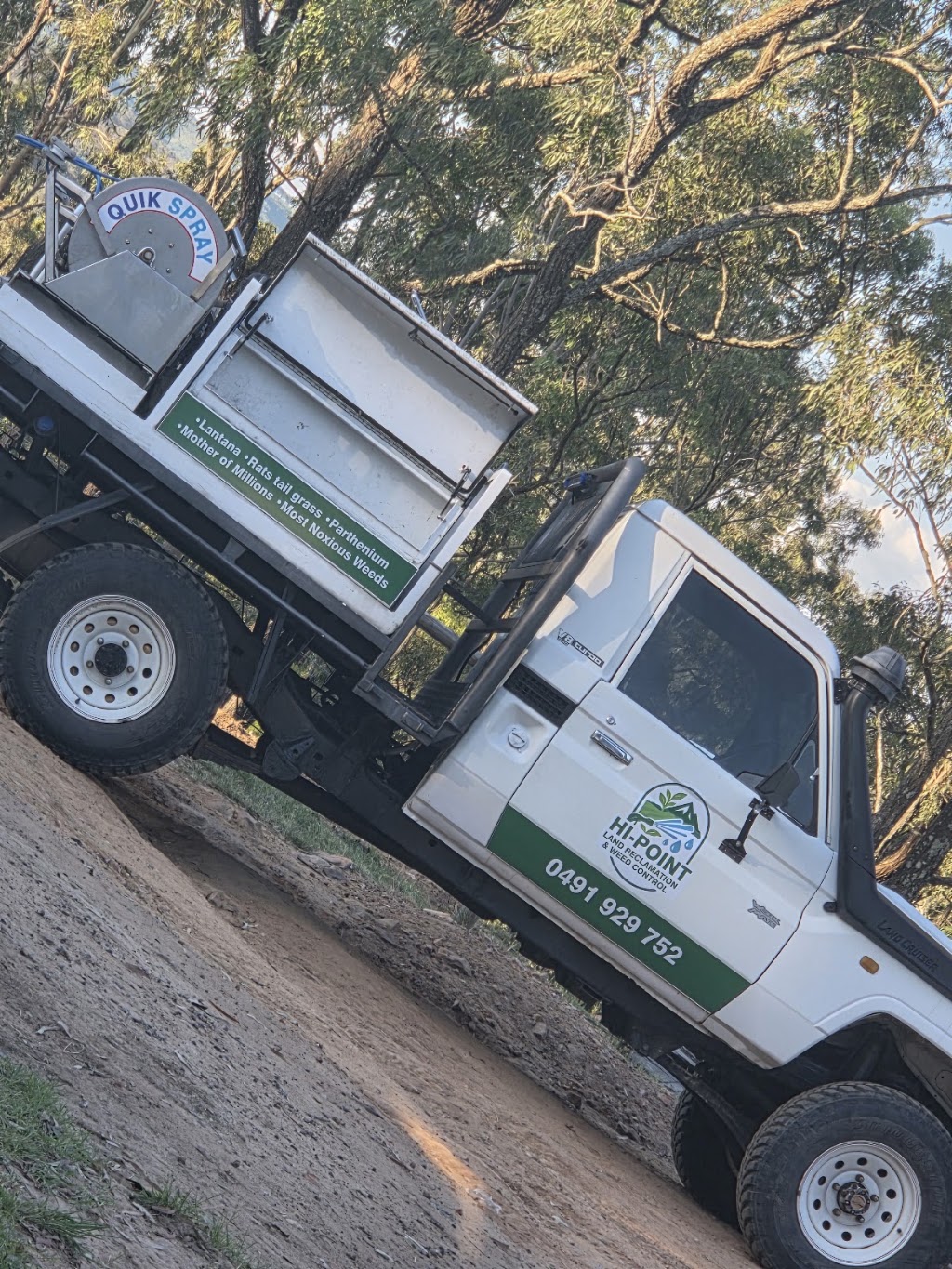 Hipoint Weed Control Services | E Cooyar Rd, Cooyar QLD 4402, Australia | Phone: 0491 929 752