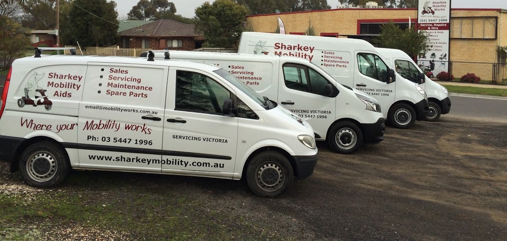 Sharkey Mobility Aids | car repair | 73 Short St, Kangaroo Flat VIC 3555, Australia | 0354471996 OR +61 3 5447 1996