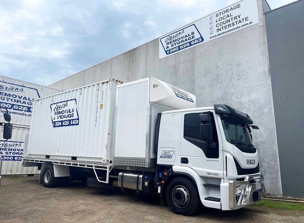 OBriens Removals & Storage | 11 Lyall St, Hastings VIC 3915, Australia | Phone: 1300 626 683