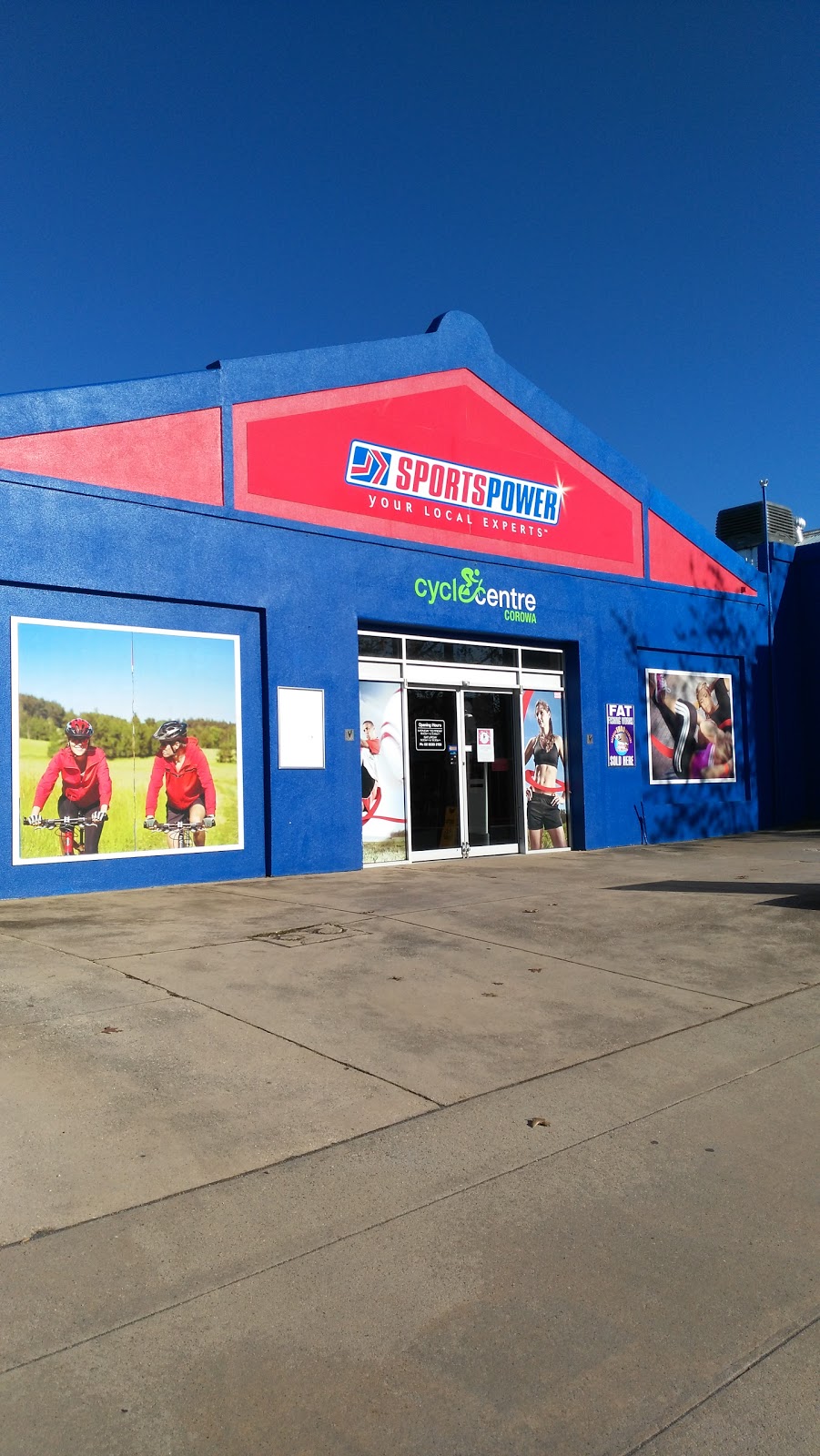 SportsPower Corowa | store | 180 Sanger St, Corowa NSW 2646, Australia | 0260332155 OR +61 2 6033 2155
